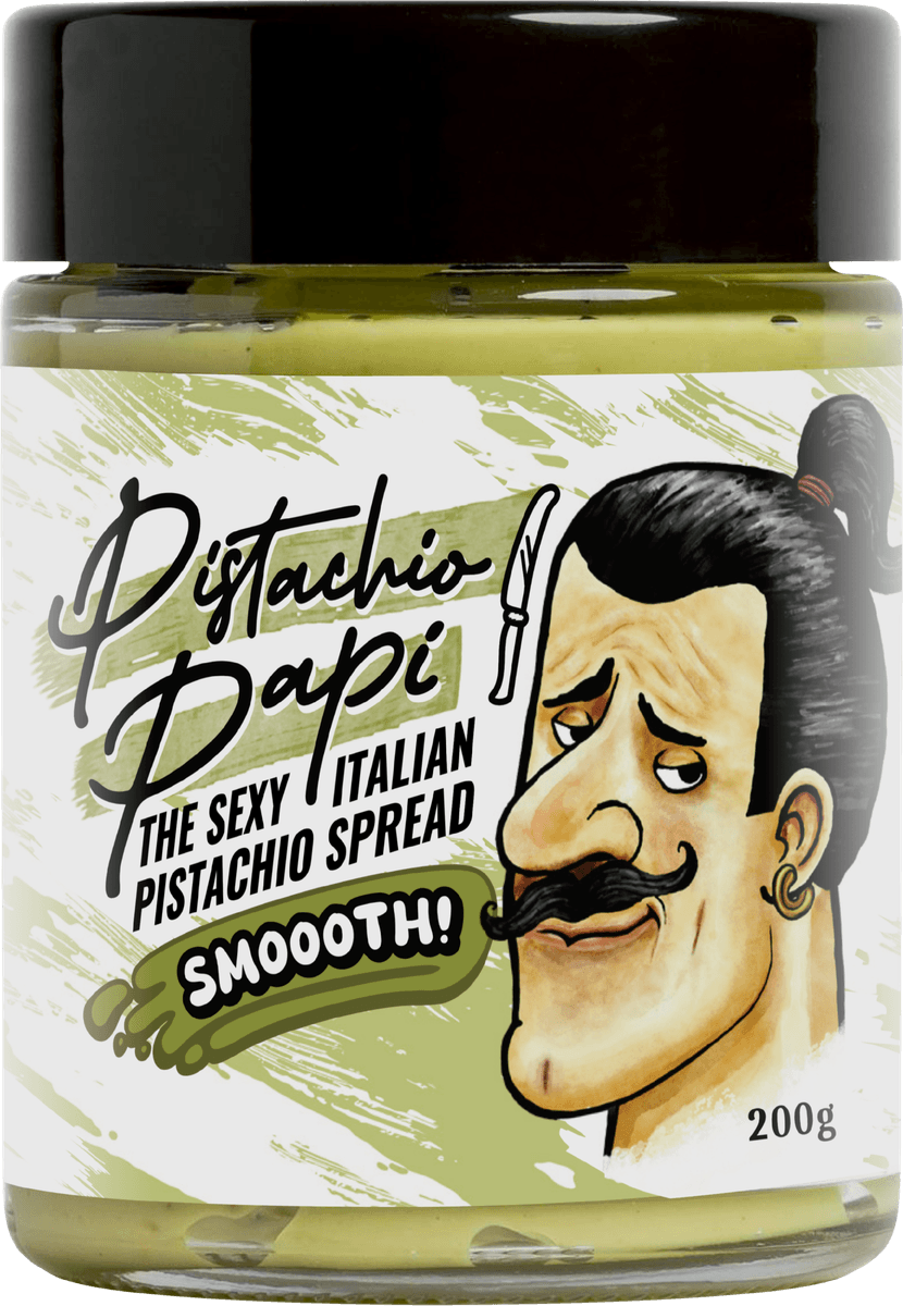 Pistachio Papi Smooth, the sexy Italian pistachio spread, 200g